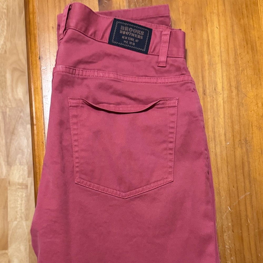 Brooks Brothers pink pants